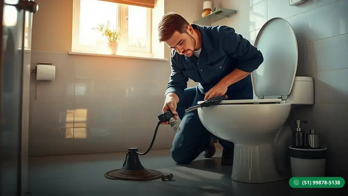 Desentupidora de vaso sanitário ☎️ (51) 99878-5138